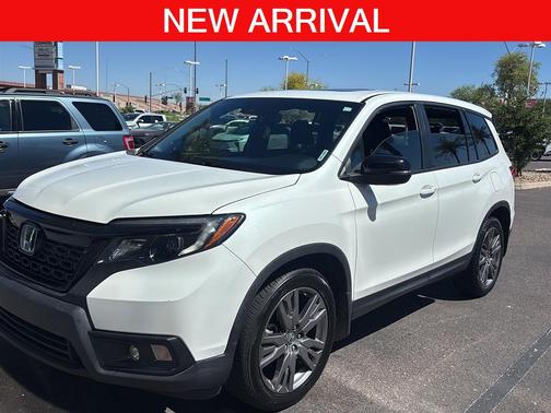 White Diamond Pearl 2019 Honda Passport EX-L