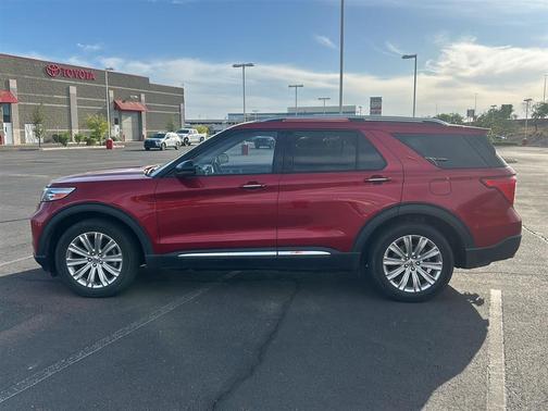 Rapid Red Metallic Tinted Clearcoat 2020 Ford Explorer Limited