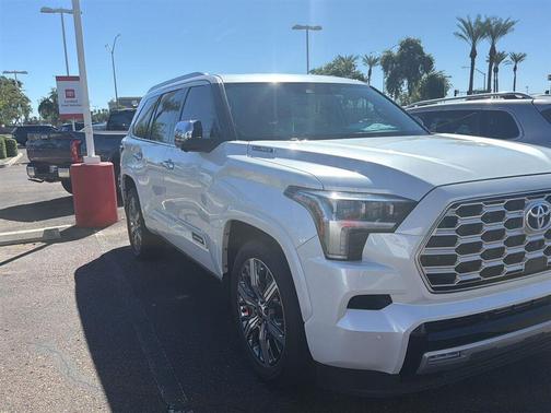 Wind Chill Pearl 2023 Toyota Sequoia Capstone