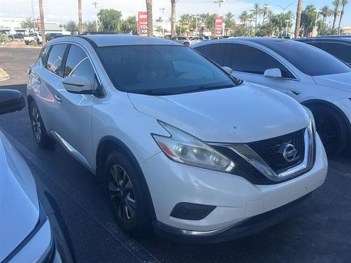Pearl White 2017 Nissan Murano S