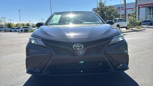 Midnight Black Metallic 2024 Toyota Camry SE