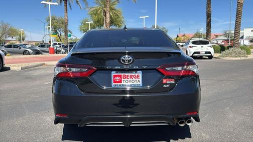 Midnight Black Metallic 2024 Toyota Camry SE
