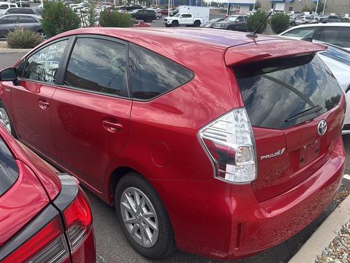 Barcelona Red Metallic 2013 Toyota Prius v Two