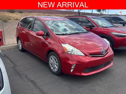 Barcelona Red Metallic 2013 Toyota Prius v Two