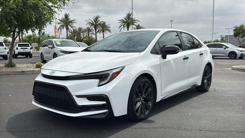 Ice Cap 2025 Toyota Corolla SE