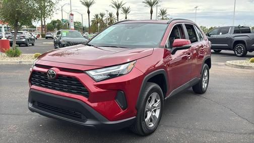 Ruby Flare Pearl 2025 Toyota RAV4 XLE