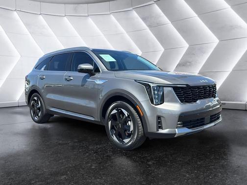 Volcanic Sand 2026 Kia Sorento Hybrid EX