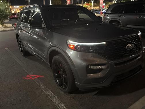 Carbonized Gray 2021 Ford Explorer ST