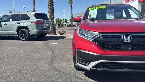 Radiant Red Metallic 2020 Honda CR-V 2WD Touring