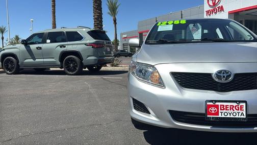 Classic Silver Metallic 2010 Toyota Corolla S
