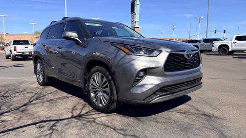 Heavy Metal 2026 Toyota Highlander Hybrid Platinum