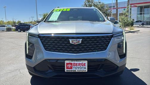 Argent Silver Metallic 2024 Cadillac XT4 Premium Luxury