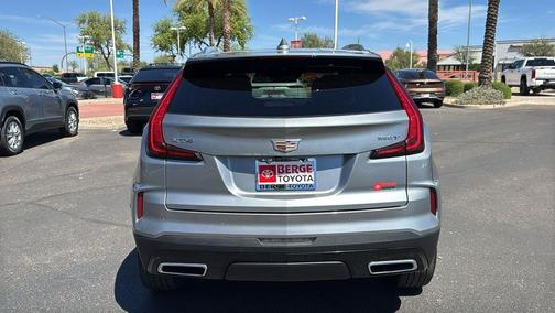 Argent Silver Metallic 2024 Cadillac XT4 Premium Luxury