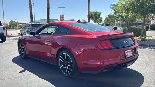 Rapid Red Metallic Tinted Clearcoat 2022 Ford Mustang GT Premium