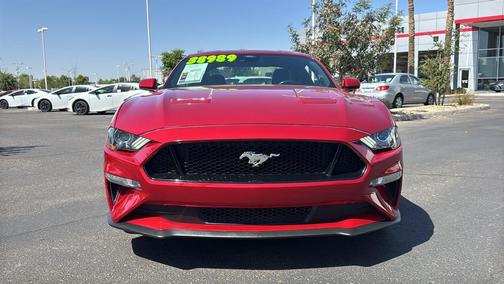 Rapid Red Metallic Tinted Clearcoat 2022 Ford Mustang GT Premium