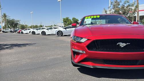 Rapid Red Metallic Tinted Clearcoat 2022 Ford Mustang GT Premium