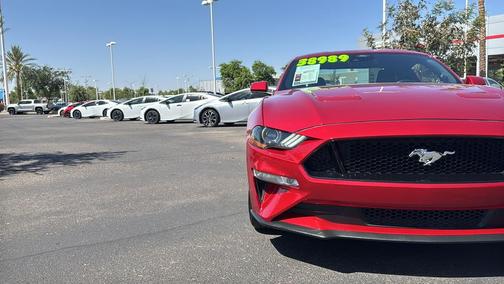 Rapid Red Metallic Tinted Clearcoat 2022 Ford Mustang GT Premium