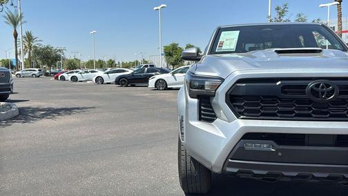 Celestial Silver Metallic 2024 Toyota Tacoma TRD Sport