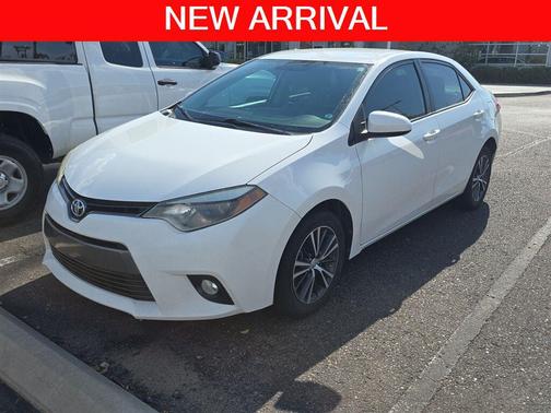 Super White 2016 Toyota Corolla LE Plus