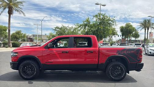 Flame Red Clearcoat 2025 RAM 1500 Rebel