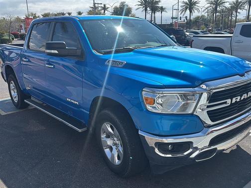 Hydro Blue Pearlcoat 2020 RAM 1500 Big Horn/Lone Star