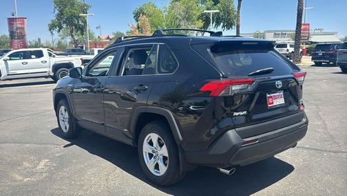 Midnight Black Metallic 2021 Toyota RAV4 Hybrid XLE