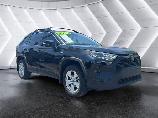 Midnight Black Metallic 2021 Toyota RAV4 Hybrid XLE