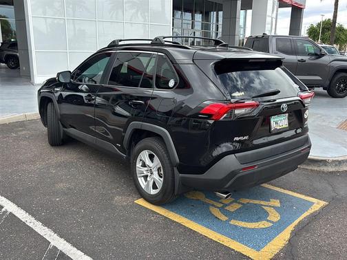 Midnight Black Metallic 2021 Toyota RAV4 Hybrid XLE