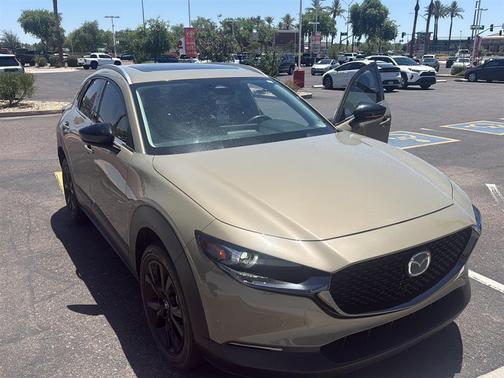 Zircon Sand Metallic 2024 Mazda CX-30 2.5 Carbon Turbo