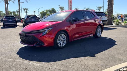 Finish Line Red 2026 Toyota Corolla SE