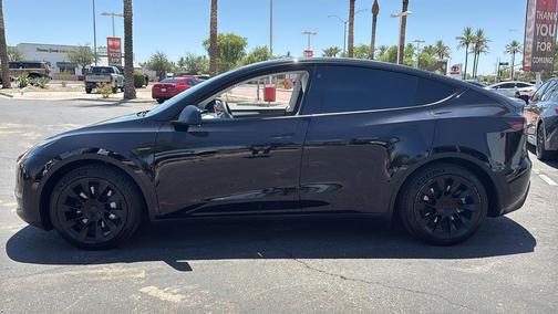 Solid Black 2023 Tesla Model Y Long Range Dual Motor All-Wheel Drive