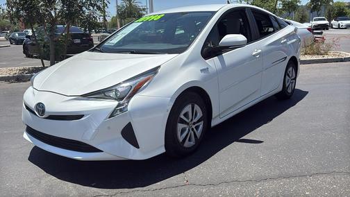 Blizzard Pearl 2017 Toyota Prius Three