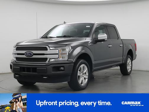 Gray 2020 Ford F-150 Platinum