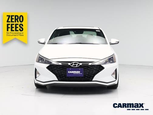 White 2019 Hyundai ELANTRA Sport