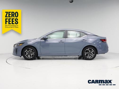 Blue 2024 Nissan Sentra SV