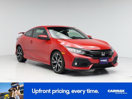 Red 2017 Honda Civic SI