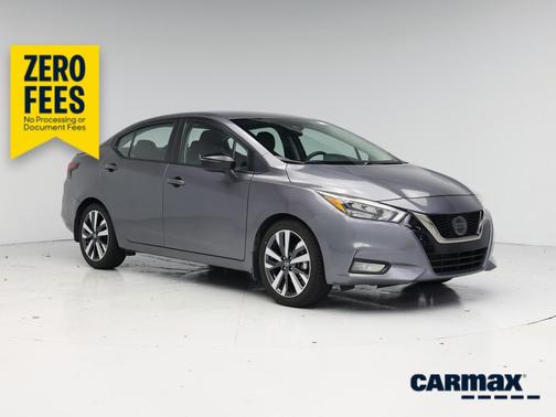 Gray 2020 Nissan Versa SR