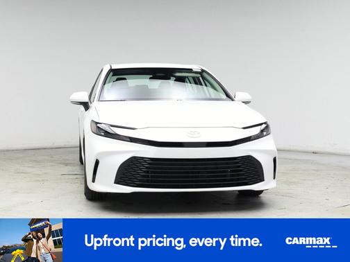 White 2025 Toyota Camry LE