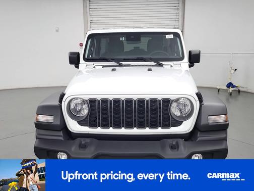 White 2025 Jeep Wrangler Sport S
