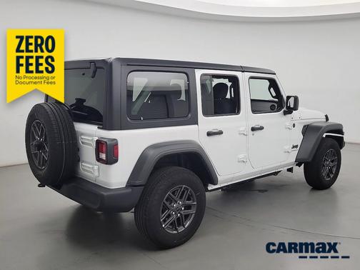 White 2025 Jeep Wrangler Sport S