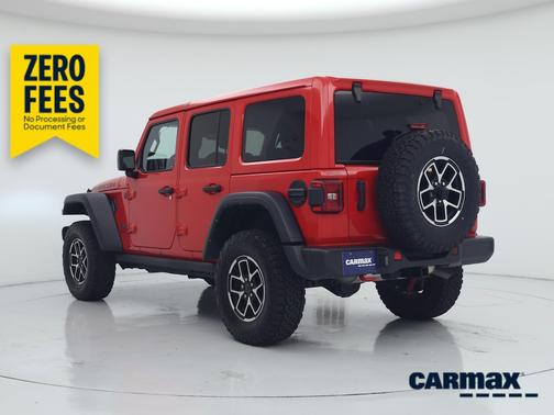 Red 2025 Jeep Wrangler Rubicon