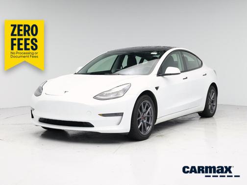 White 2022 Tesla Model 3 Long Range
