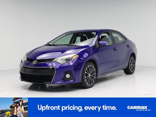 Blue 2015 Toyota Corolla S