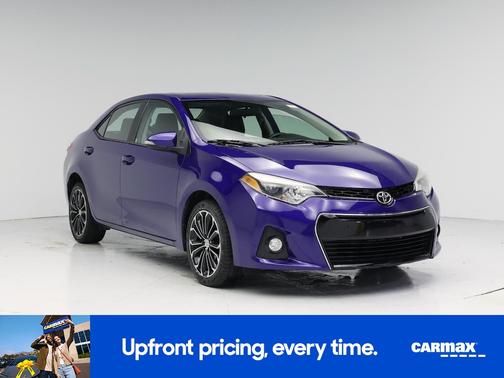 Blue 2015 Toyota Corolla S