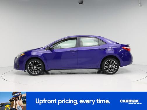 Blue 2015 Toyota Corolla S
