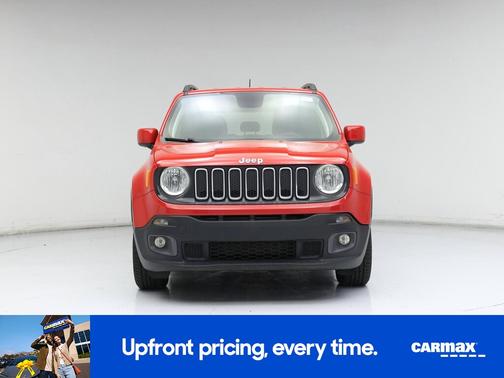 Red 2018 Jeep Renegade Latitude