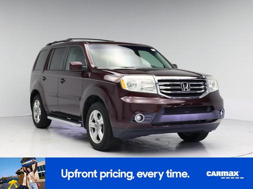 Burgundy 2015 Honda Pilot EX