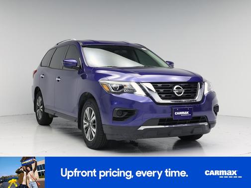 Blue 2017 Nissan Pathfinder S