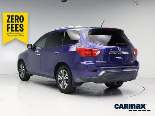 Blue 2017 Nissan Pathfinder S
