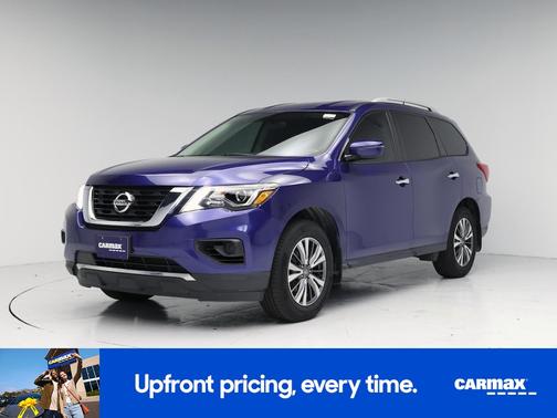 Blue 2017 Nissan Pathfinder S